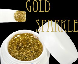 gel glitter gold sparkle 5 ml 